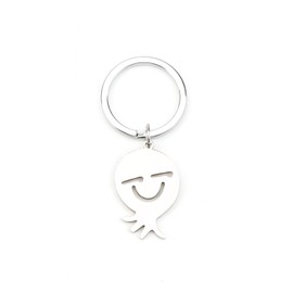 Gallkeat Octopus Pendant, Funny Octopus Keyring Girl, Animal Keyring, Octopus Keyring, silver, S