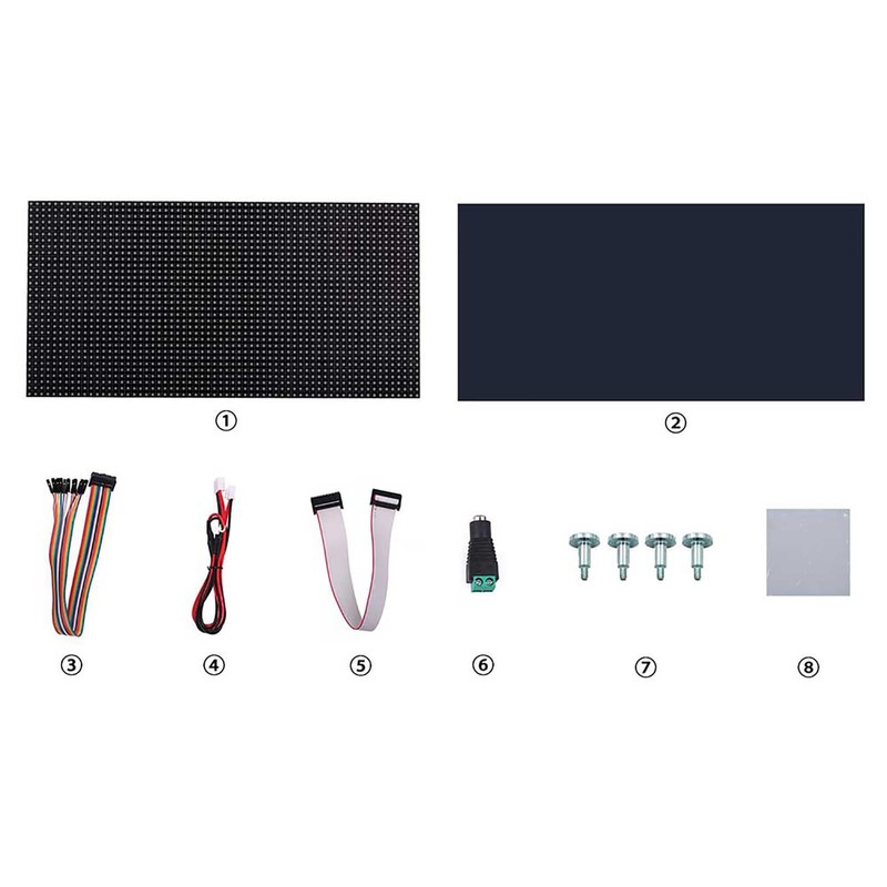 SeenGreat 64 x 32 RGB LED Matrix Panel - Full-Colour
