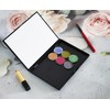 SZDYM Leere Make-up Magnetische Plastikpalette mit 20Pcs klebenden Metallaufklebern für