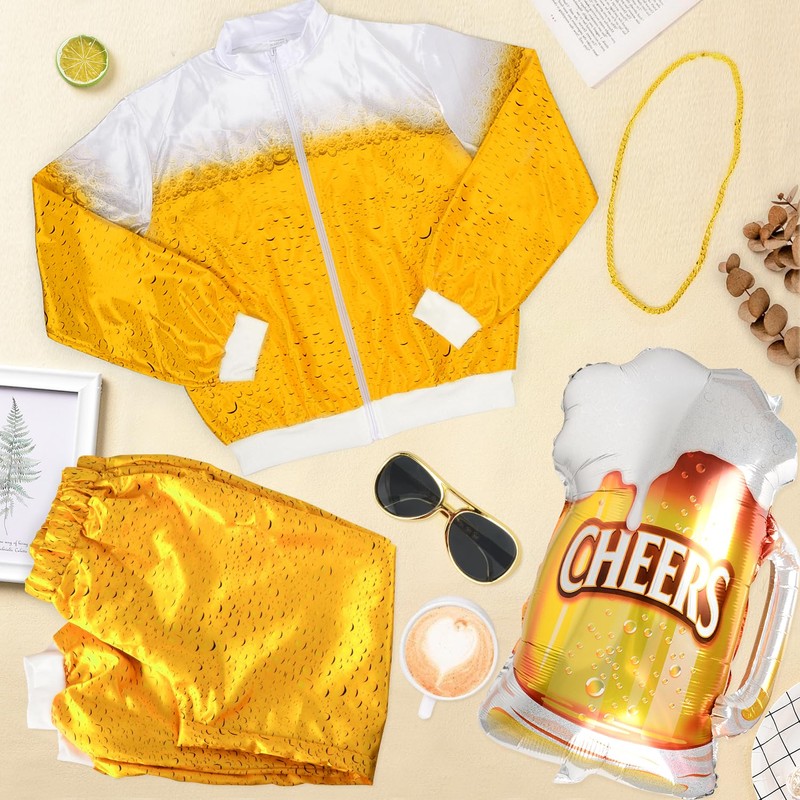 BITOYO 80s Men's Costume (L)