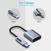 BENFEI Memory Card Reader, USB Type-C/Type-A to SD TF Card