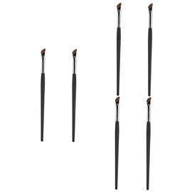 Baluue 3sets Wild Eyebrow Brush Angled Eyeliner Brush Set for Women Travel Size 2pcs*3
