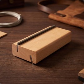 Bloque para Limar Cejillas Preciso | Compacto, Lima para con Mango, Ergonómico, Lima Ranuras