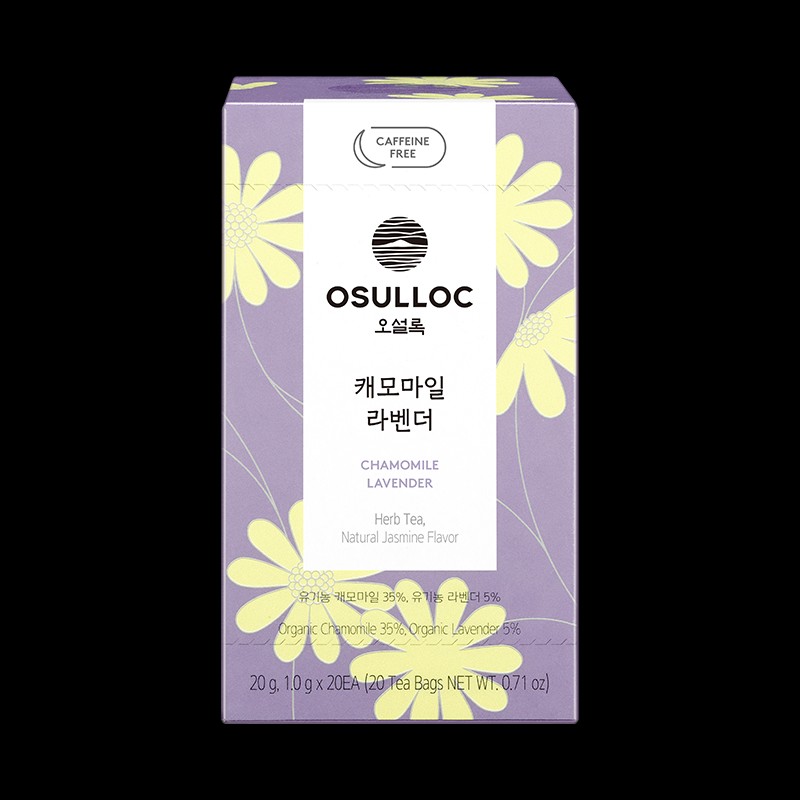 Osulloc [오설록]캐모마일 라벤더 20입 (원산지:상세설명참조) [Osulloc] Chamomile Lavender 20 pieces
