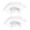 ABOOFAN 10PCS Light Drawstring Sachet Bags Empty Organza Bags for