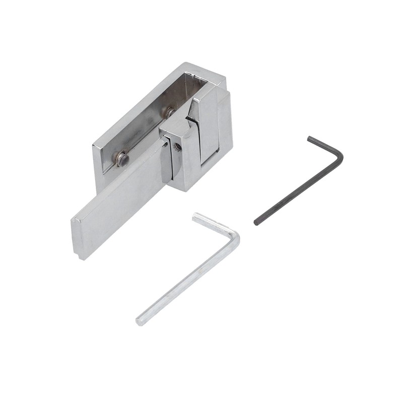 UShaped Glass Door Lock Latch Lock Hower Room Sliding Gate