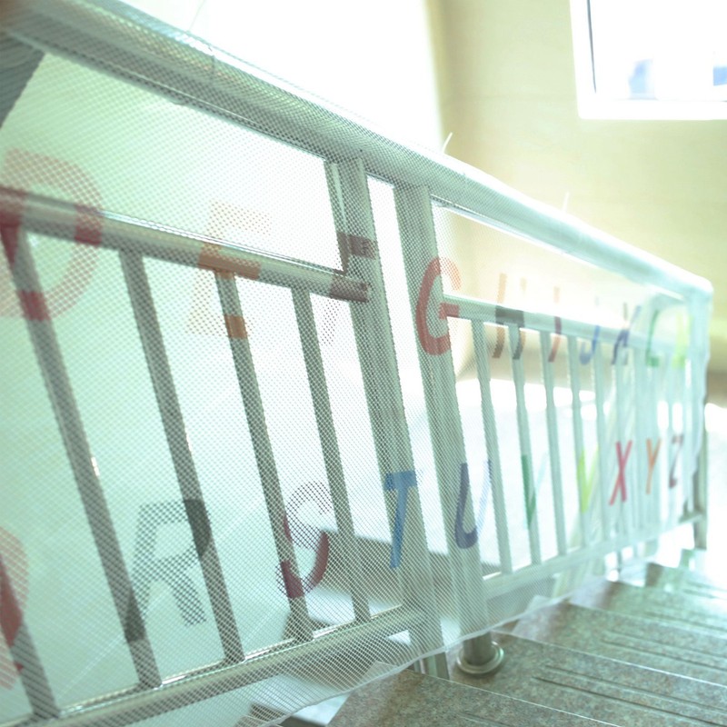 Stairs Net Small Hole Design Weather Resistance Strong Durable Convenient