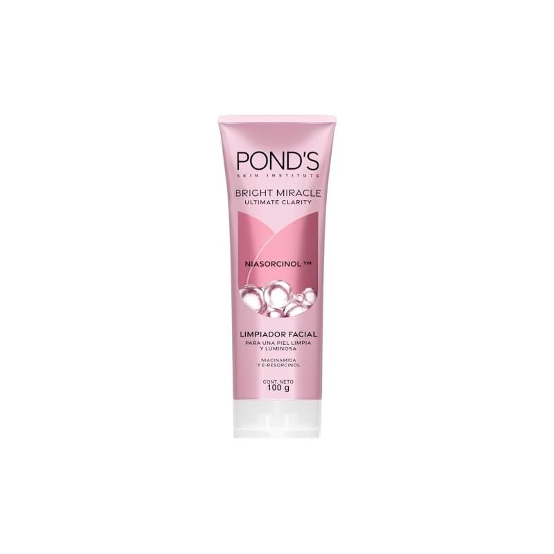 POND'S Limpiador Facial en Espuma Bright Miracle con Niasorcinol Anti-manchas,