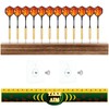 Kathfly 5 Pcs Dart Holder Wall Mount Displays Sets Including