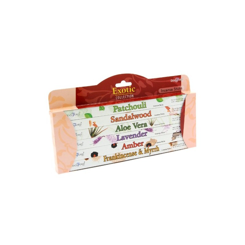 Stamford Exotic Incense Gift Set, 48 Sticks per Set x