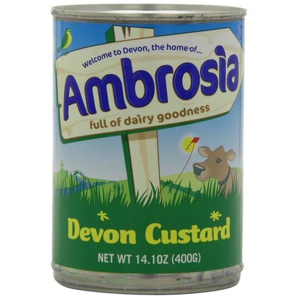 Ambrosia Devon Custard, 14.1-Ounce Can (Pack of 4)