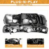 WEELMOTO headlights for 99-02 Chevy Silverado 1500 2500; for 2001-2002
