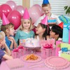 150Pcs Pink Paper Plates and Napkins,Light Pink Party Supplies Include