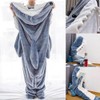 Shark Blanket Hoodie Kid, Wearable Shark Blanket, Shark Sleeping Bag,