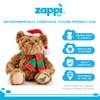 Zappi Co Christmas Xmas Classic Soft Bear (28-30 cm) Congrats