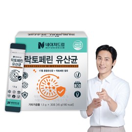 Nature Dream 락토페린 유산균 초유단백질 1.5g 30포 1박스 Lactoferrin Probiotic Colostrum Protein 1.5g 30 Packs 1 Box