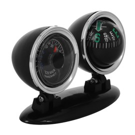 Alipis Car Compasses Compass for Car Dashboard Car Guide Ball Dashboard Compass for Car Boat Compasses Automobile Compass Compasses for Car Black