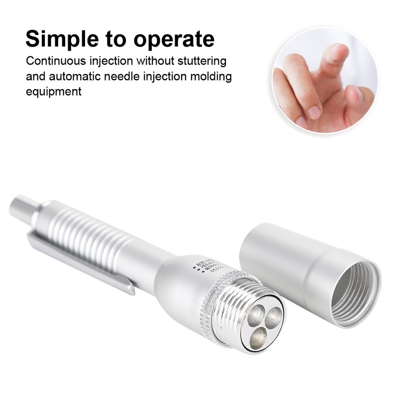 Three Head Metal Blood Lancing Pen Puncture Massage Stick Lancet