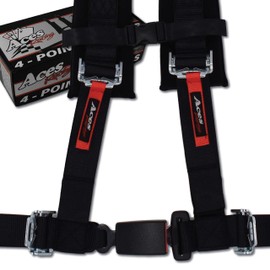 4 Point Harness Pair - with 2 Inch Padding - Aces Racing