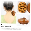 SAFIGLE Wood Body Massager Brush for Cellulite and Portable Acupoint