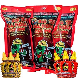 Chamoy Pickle Kit with Lucas Gusano and As Seen on TikTok magnet by Patroclus 3 Chamoy Pickles