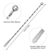 2PCS Cocktail Mixing Spoon Mixing Stick Stainless Steel Bar Spoon