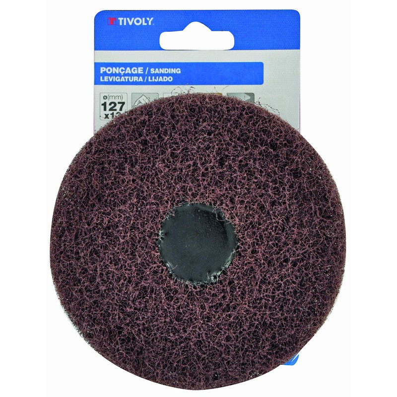 TIVOLY Xt10152015041 Abrasive Foam Wheel for Drill Diameter 12 x