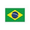 Womaha 30 Temporary Brazil Flag Tattoos Fans Face Tattoo Stickers