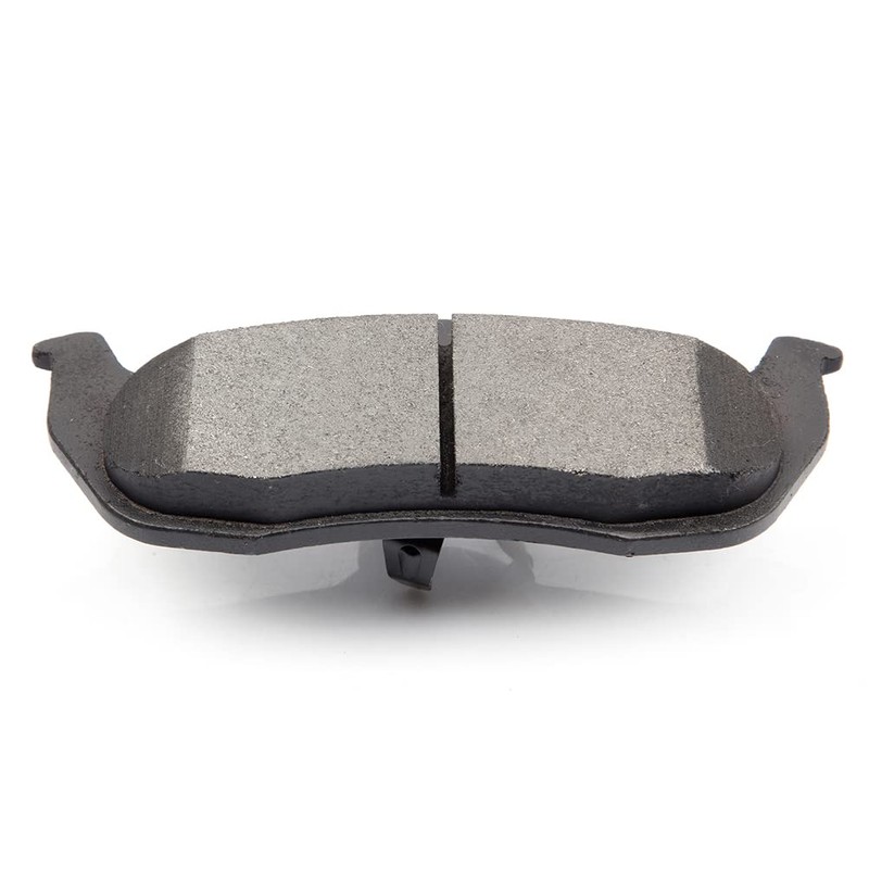 BRAKEUS Front Rear Quiet D1286 Brake Pads Sets Replacement 2005-2010