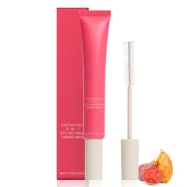 Hair Styling Cream & Taming Wand - Cactus Fruit Hair Finishing Stick for Frizz Control, Edge Styling, Lightweight Non-Greasy Balm