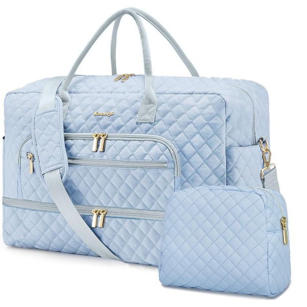 Travel Duffle Bag Weekender for Women - Carry-On Overnight Bag