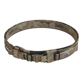 2" 2-in-1 Inner Outter Quick Release Tactical Duty Gun Belt, MOLLE-Compatible EDC Inner Belts, for Pistol Holster