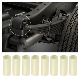 8PCS Trailer Leaf Spring Bushings,Trailer Leaf Spring Kit with 9/16ʺ ID x 1-3/4ʺ Nylon Leaf Spring Bushings Replacement,Trailer Suspension Parts for Trailer Springs Equalizer