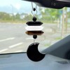 Moon Crystal Suncatcher Pendant with Healing Stones - Lucky Charm