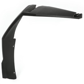 KUAFU Front Fender Flare Compatible with 2009-2014 Polaris RZR S 800 RZR 4 800 RZR 570 S RZR 800 Splash Mud Guard Replacement for 5437659-070 5437660-070 Left & Right 2Pcs