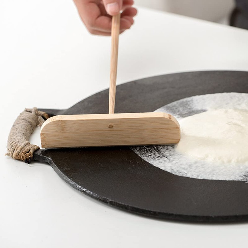 Crepe Spreader Stick, 2Pcs Crepe Stick Crepe Spatula and Spreader