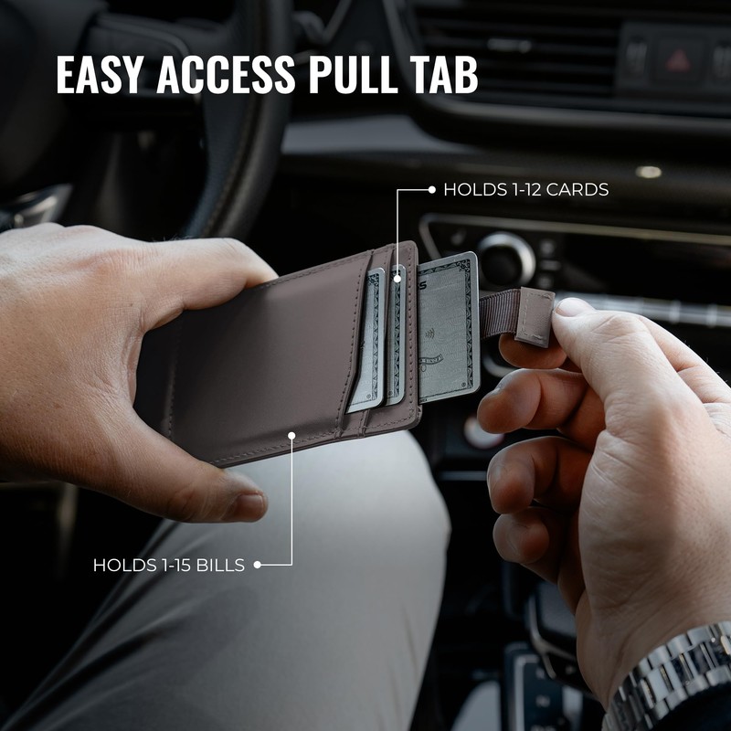 Kingly Cash Pocket Slim Wallet for Men - RFID Blocking