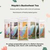 Mayde Buckwheat Loose Leaf Tea - Non-Caffeinated, Premium Taiwanese Tea,