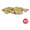 Beistle 100 Piece Gold Plastic Pirate Treasure Embossed Coins Western
