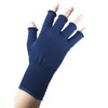 EDZ Merino Fingerless Gloves Blue M-L