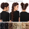Moño De Pelo Falso Moño sintético de 80 cm for