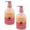 Bellman Natural Spa Dead Sea Salt Scrub Body Cleanser Black