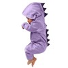Noubeau Interesting Infant Baby Kids Cartoon Dinosaur Hooded Romper Jumpsuit