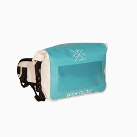 Body Glove Unisex Waterproof Hip Fanny Pack Sling Costa for Running, Hiking, Gym, Beach w/Adjustable Belt, Clear Phone Pocket, Teal, One Size