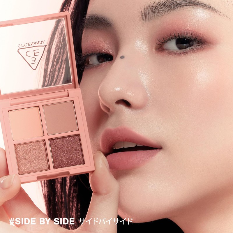 3CE Mini Multi Eye Color Palette D Side By Side