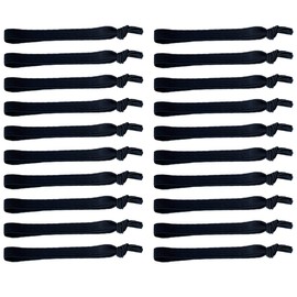 SAFIGLE 20pcs Men's Elastic Hair Ties Thick Ponytail Holders for Men Hair Accessories Braiding Scrunchies