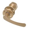 Aqbau® Door Handle with Door Knob Rotatable | Button Push