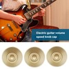 ECSiNG 4Pcs 6mm Guitar Control Knobs Replacement Compatible with Gibson