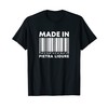 Made in Pietra Ligure Barcode T-Shirt