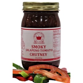 Smoky Jalapeno Tomato Chutney, 18 oz